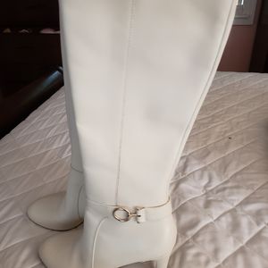 White boots